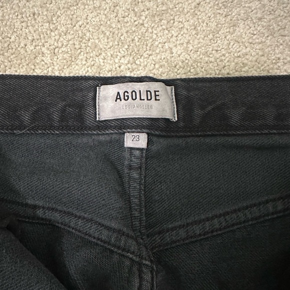 Agolde 90's Mid Rise Loose in Smokestack - Picture 5 of 9